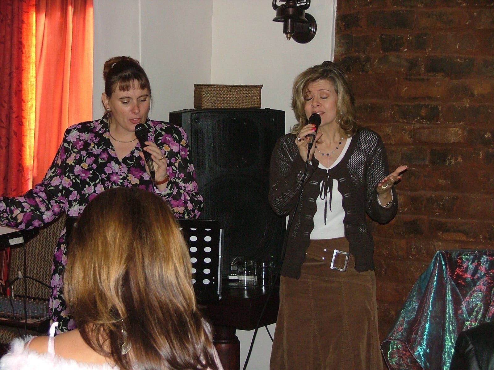 Leading worship in song